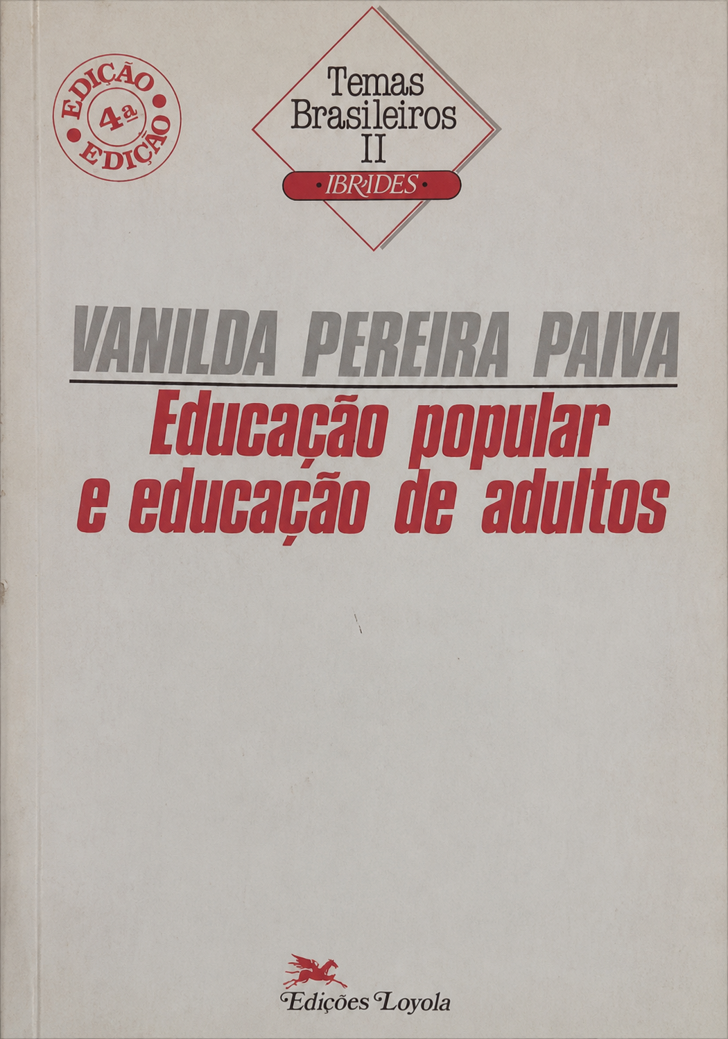 Educação Popular e Educação de Adultos